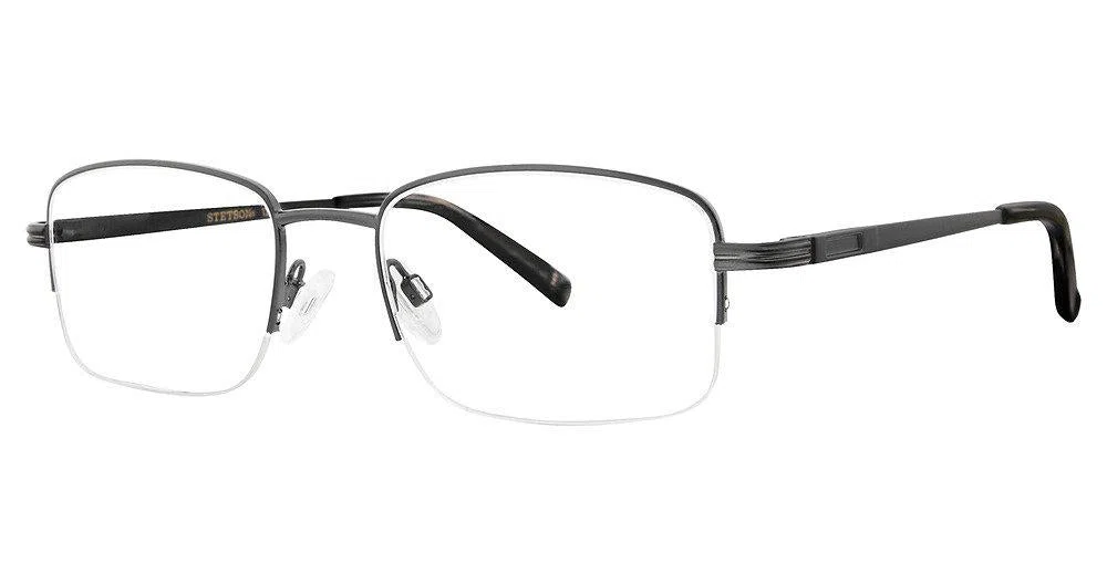 Stetson S333 Eyeglasses - Matte Dk Brown - view 5